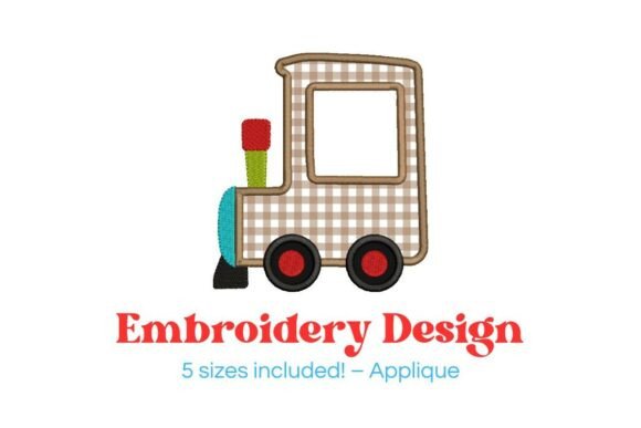 Appliqué Train Embroidery Design Review