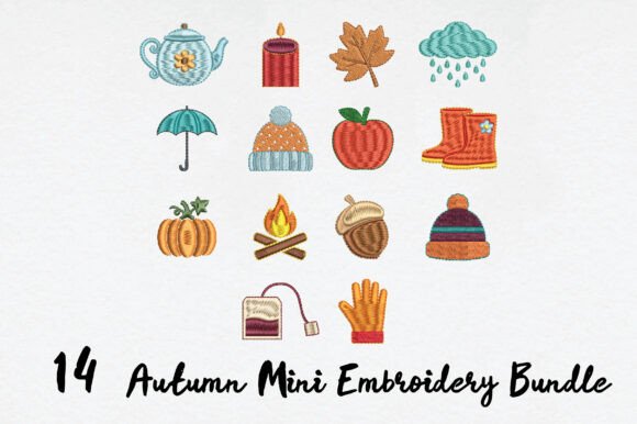 Autumn Mini Embroidery Bundle Review