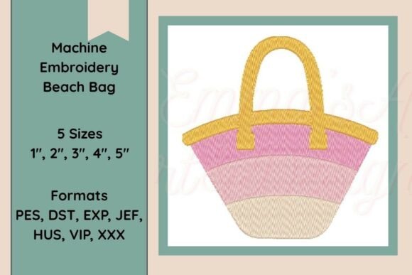Beach Bag Machine Embroidery Design Review