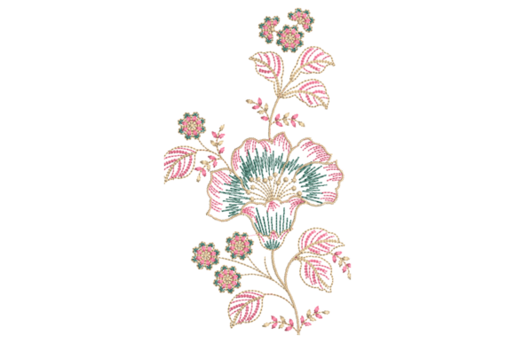 Beautiful Wildflower Embroidery Design Review