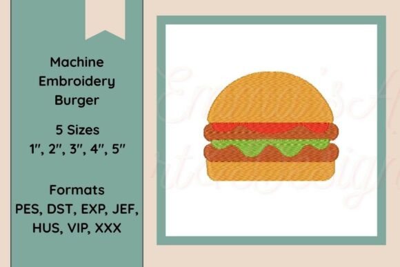 Burger Embroidery Design: A Real-World Review