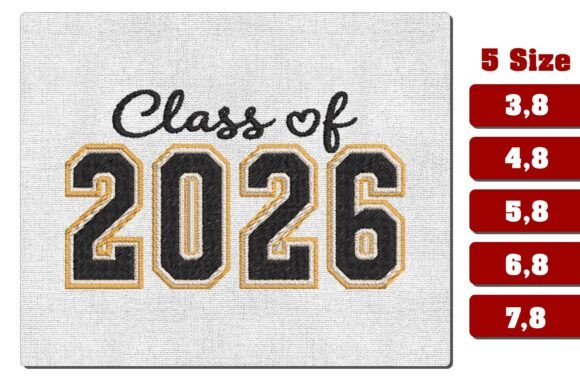 Class of 2026 Varsity Machine Embroidery Review