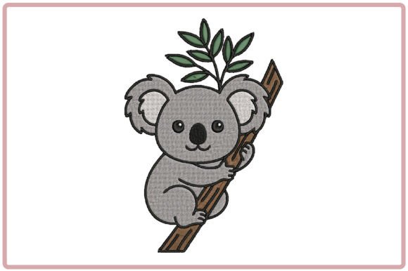 Cute Koala Embroidery Design Review