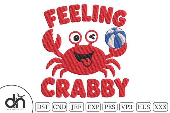 Feeling Crabby Beach Crab Embroidery Review