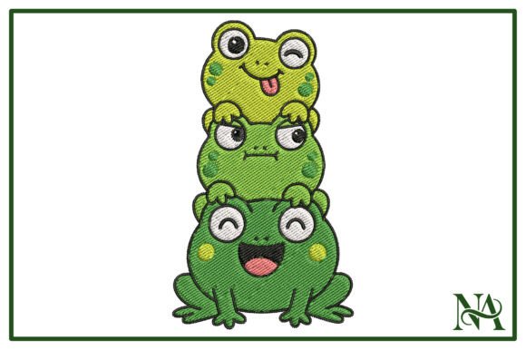 Frog Stack Embroidery Design Review for Holiday Sales
