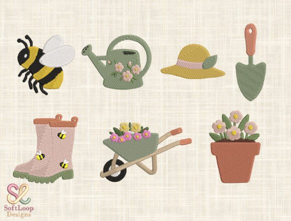Garden Charm Patch Embroidery Set Review