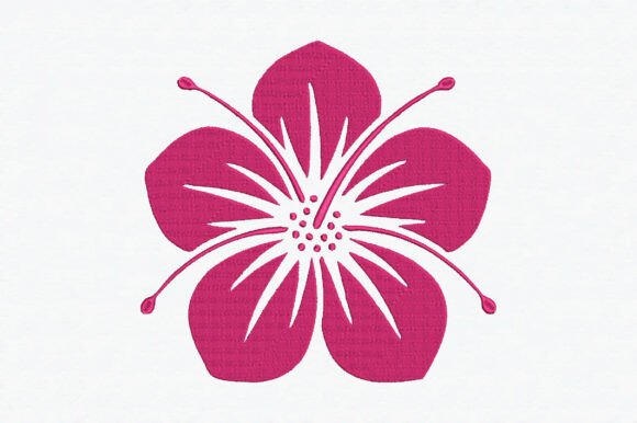 Hibiscus Hawaii Flower Embroidery Design Review