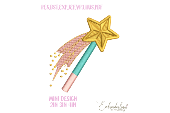 Mini Magic Wand Embroidery Design Review