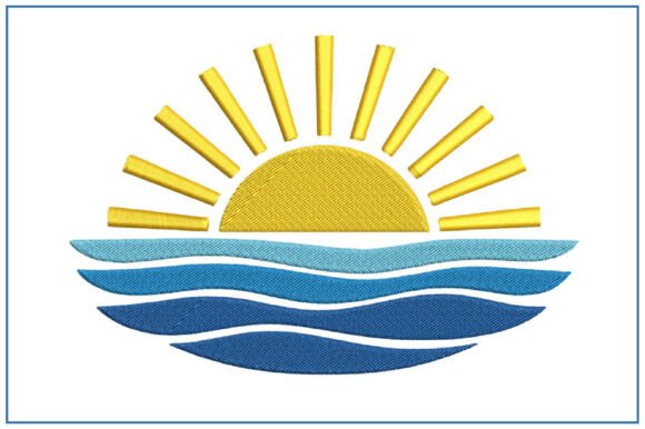 Ocean Sunshine Machine Embroidery Design Review