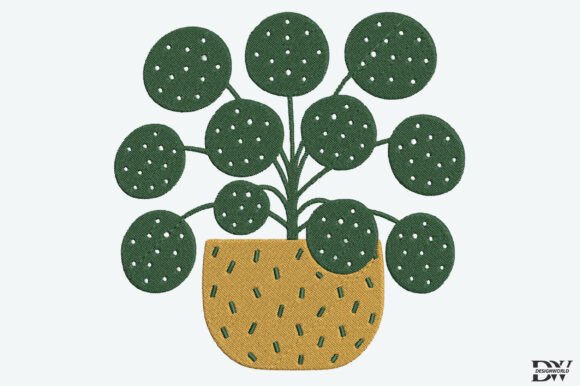 Plant in a Pot Embroidery Design Review