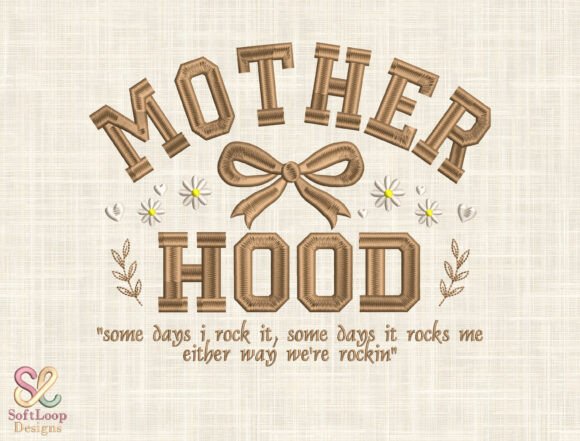 Review: MOTHER HOOD Bow Embroidery Design