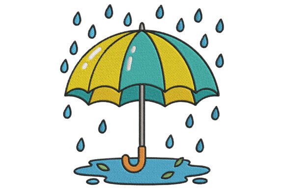 Spring Umbrella Embroidery Design Review