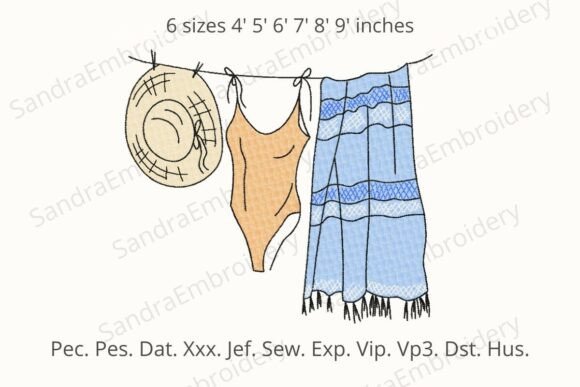 Summer Beach Vibe Embroidery Design Review