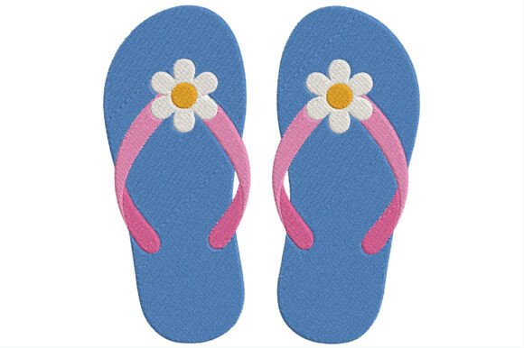 Summer Flip Flop Embroidery Design Review
